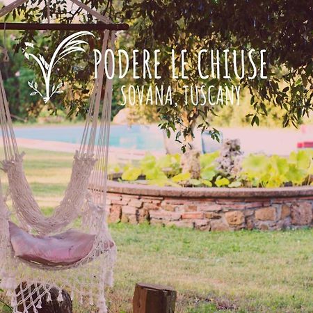Podere Le Chiuse Сована Экстерьер фото
