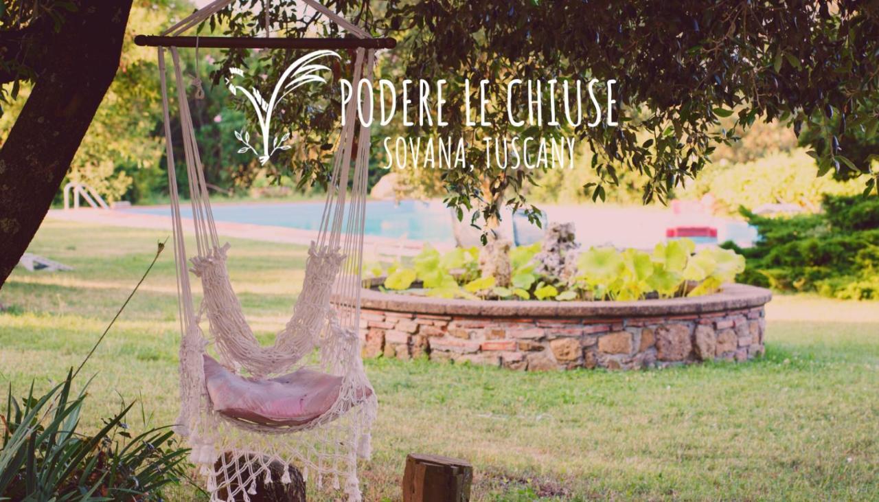 Podere Le Chiuse Сована Экстерьер фото